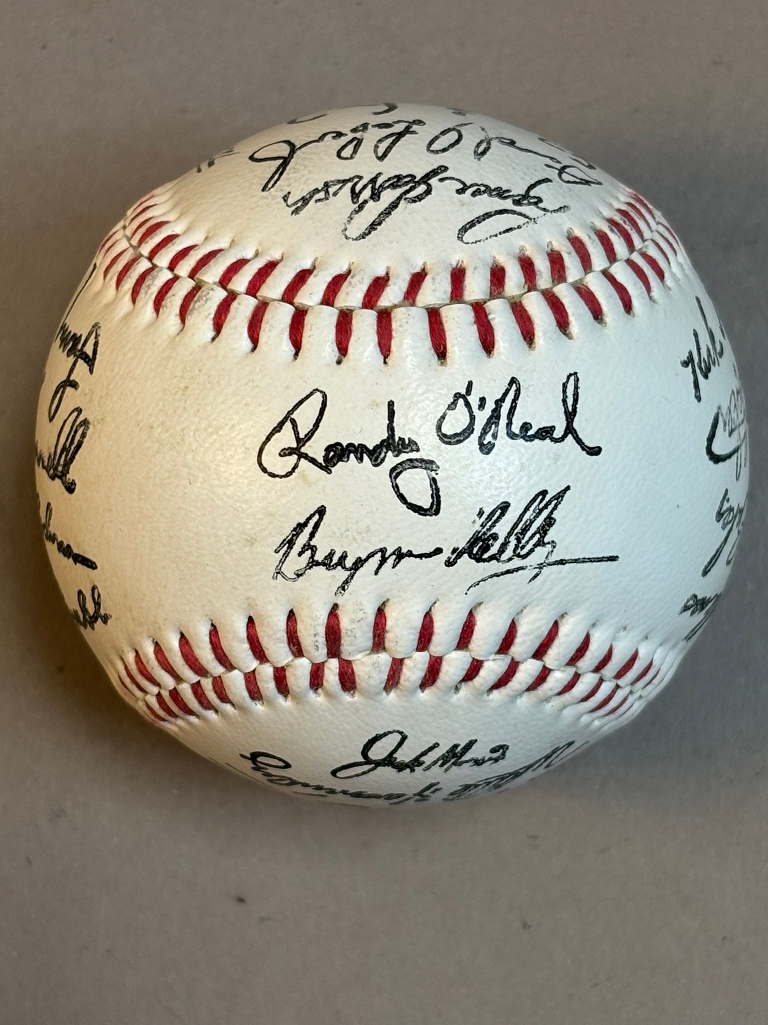 Pair Original Team Facsimile Signed Baseballs - 5