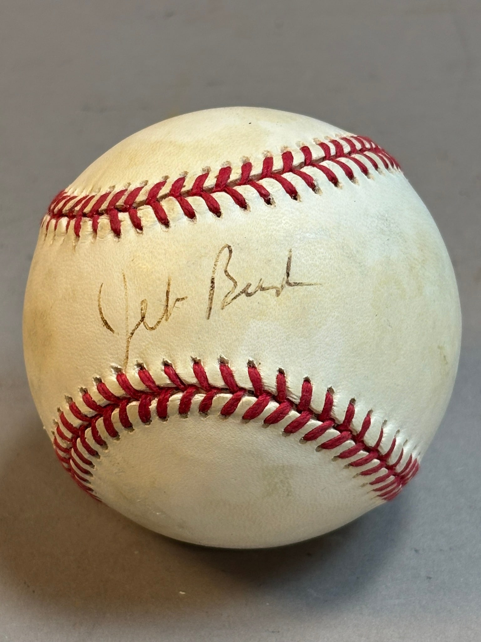 Jeb Bush Rawlings ONL White Signed Baseball (1 of 6)