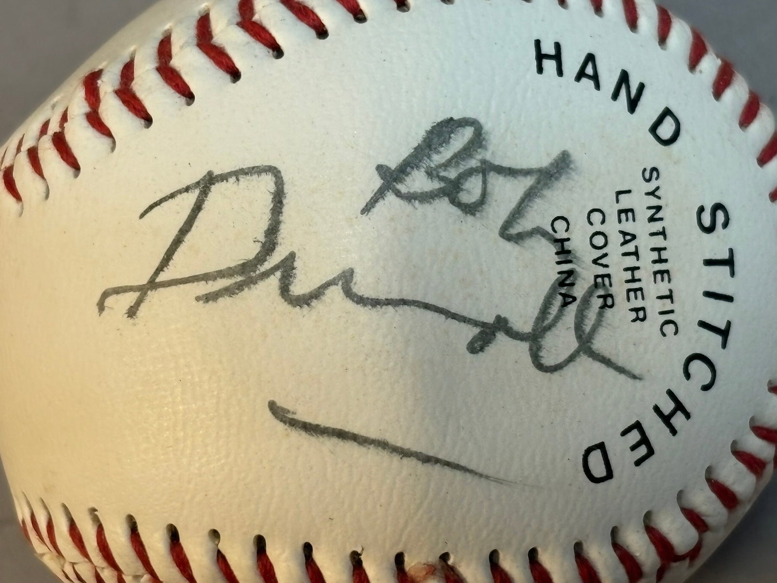 Dunlop Soft Kore No 065 Signed Baseball - 2