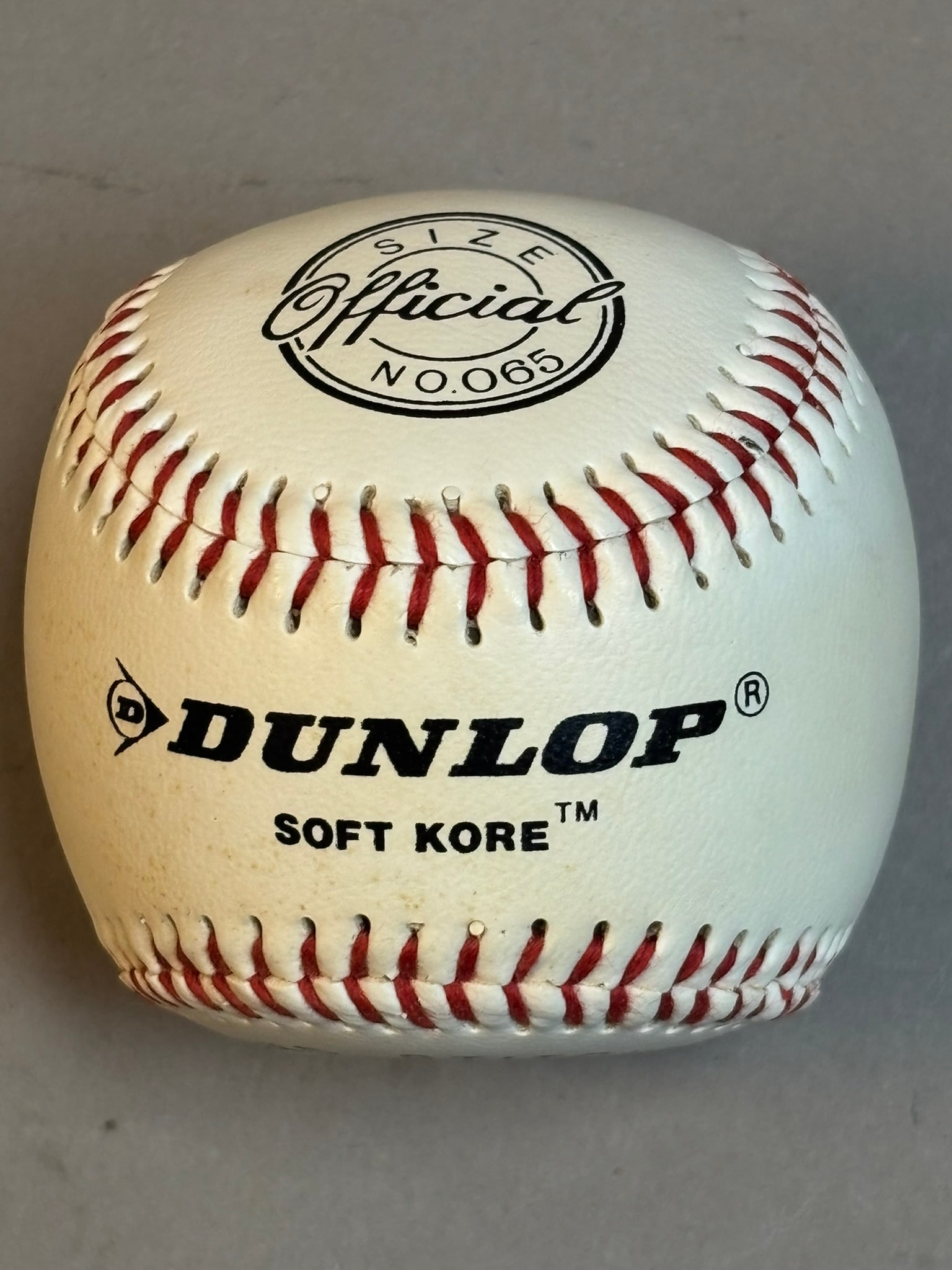 Dunlop Soft Kore No 065 Signed Baseball - 3