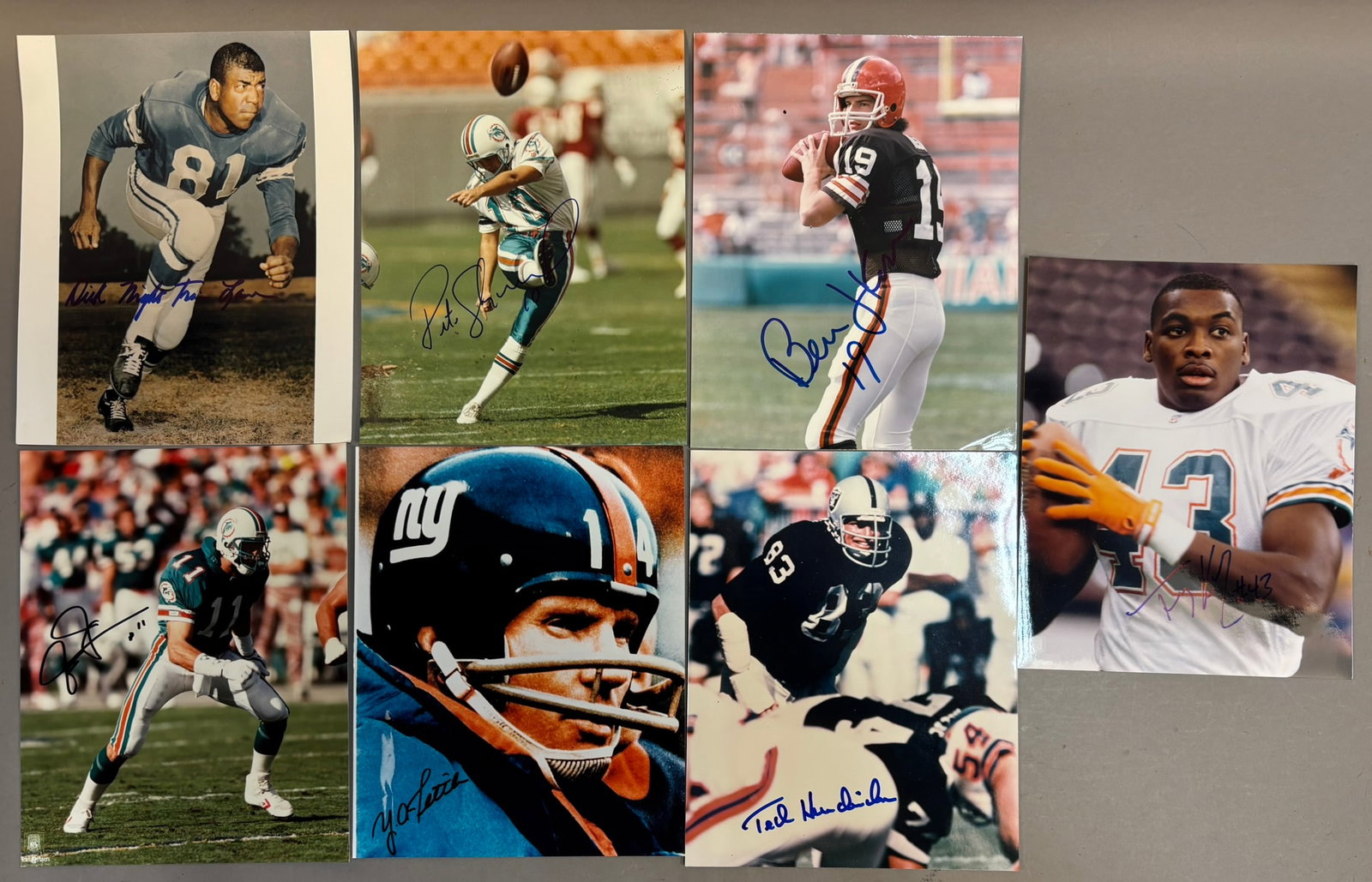 Lot 7 NFL Star Autographs Ted Hendricks 8x10: Photos PLEASE SEE ALL PHOTOS AND USE THEM AS A BETTER IDEA ON DESCRIPTION! ASK ANY QUESTIONS! PLEASE NOTE WE OFFER IN HOUSE SHIPPING & HAVE BIDDING AVAILABLE ON OUR OWN WEBSITE! If you win on LIVE AUC