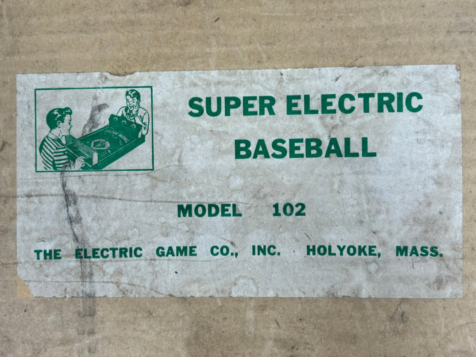 Super Electric Original Boxed Baseball Game - 2