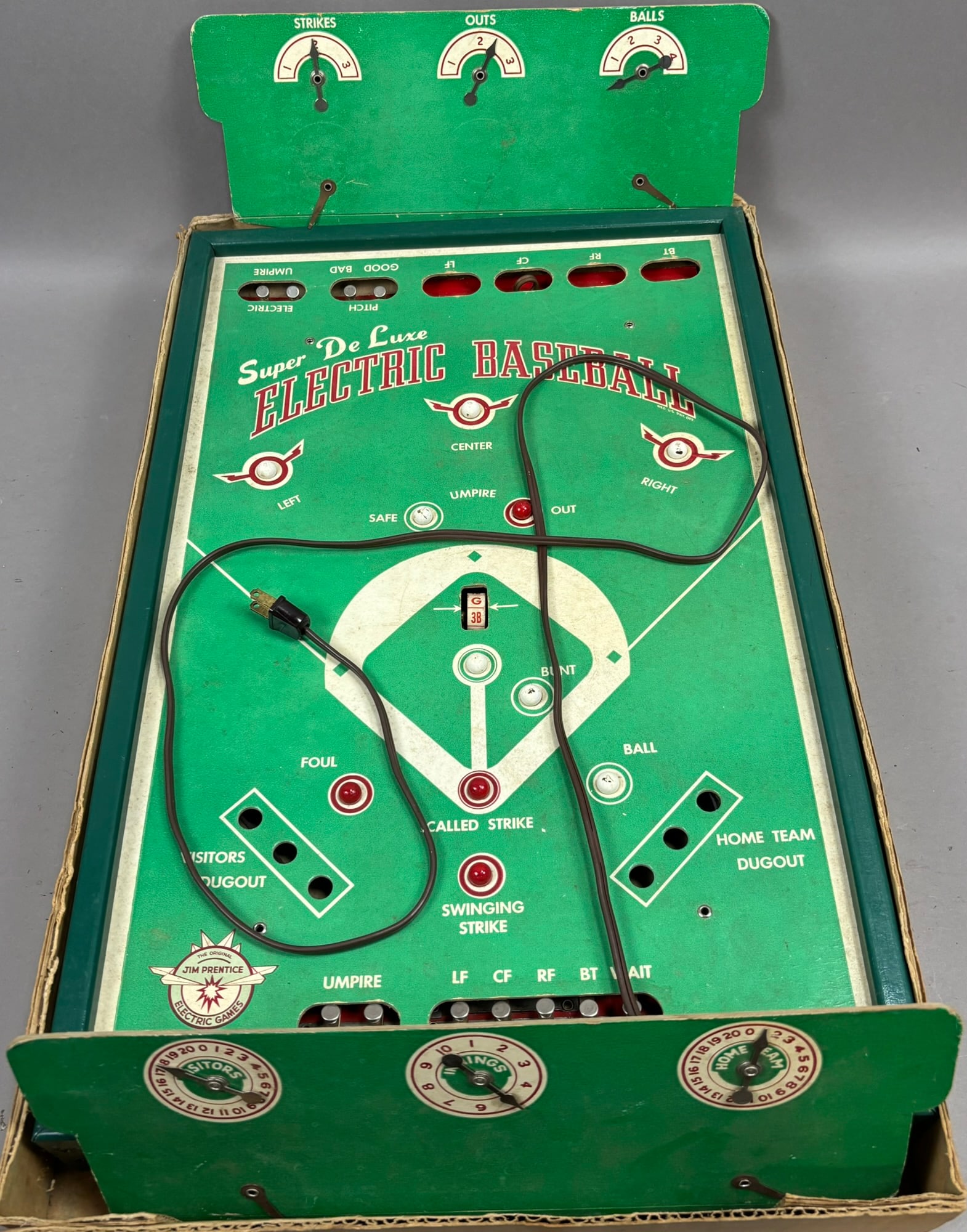 Super Electric Original Boxed Baseball Game - 3