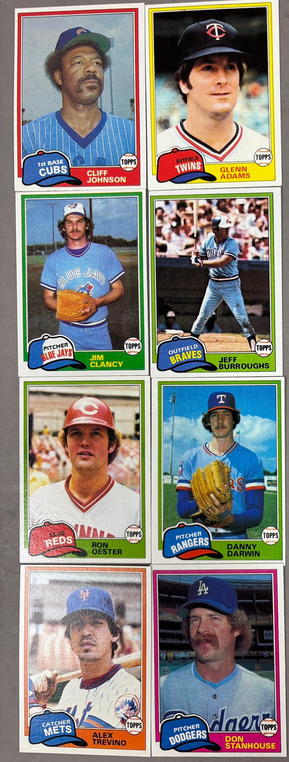 Pair Vintage 1981 Topps Baseball Complete Sets - 17