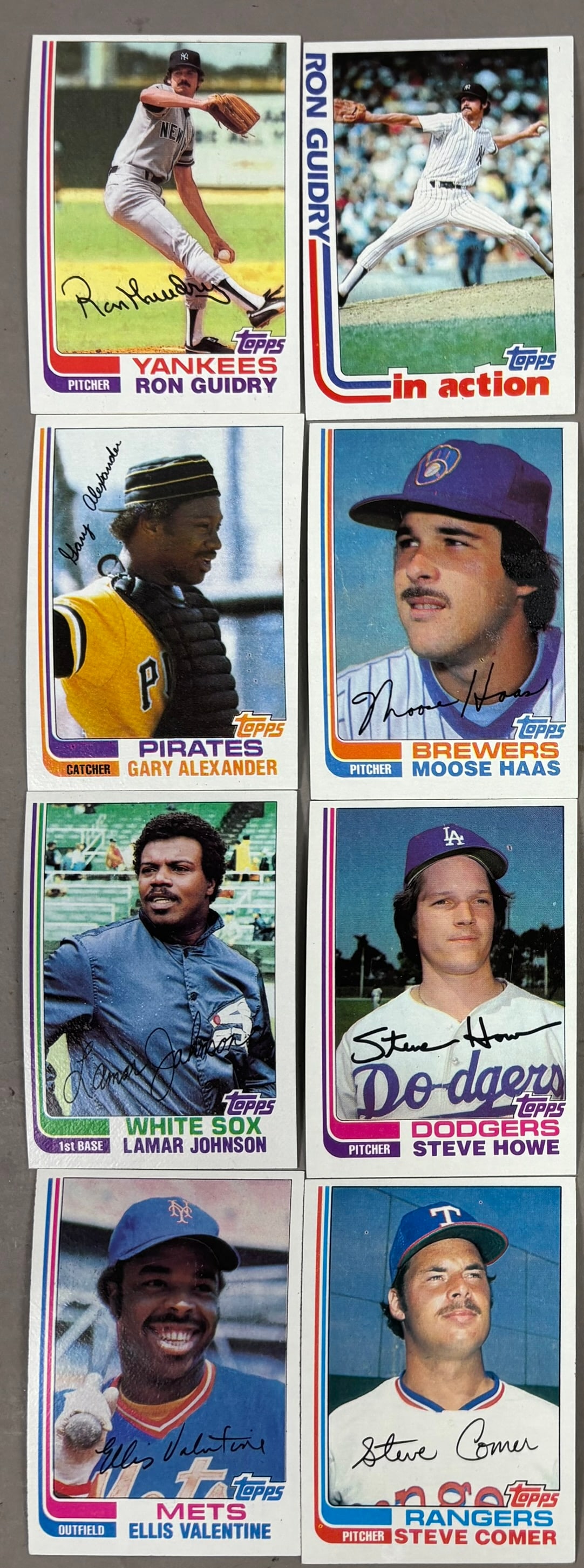 Pair 1982 Topps & Fleer Baseball Complete Sets - 15