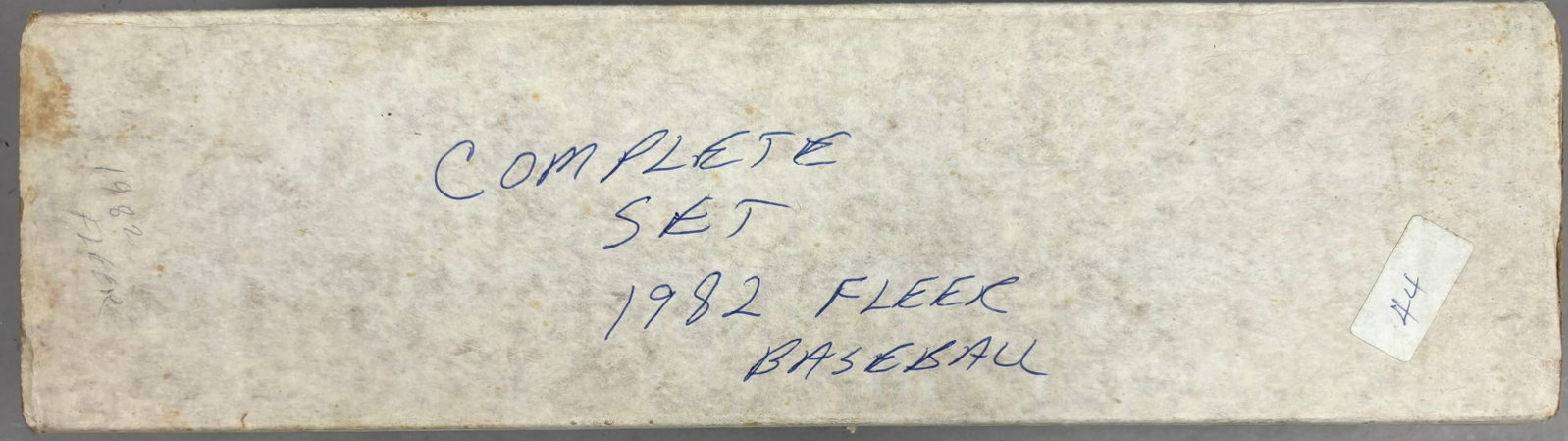 Pair 1982 Topps & Fleer Baseball Complete Sets - 2