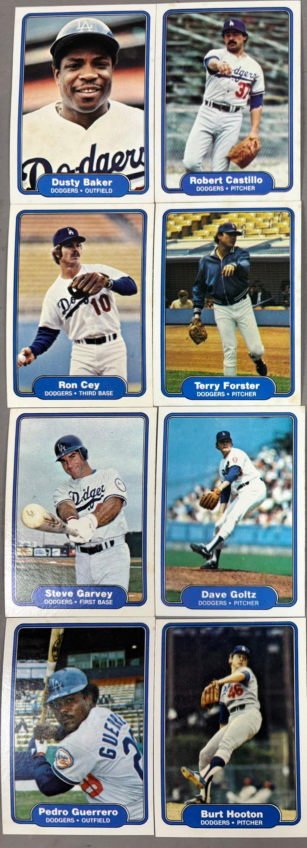 Pair 1982 Topps & Fleer Baseball Complete Sets - 4
