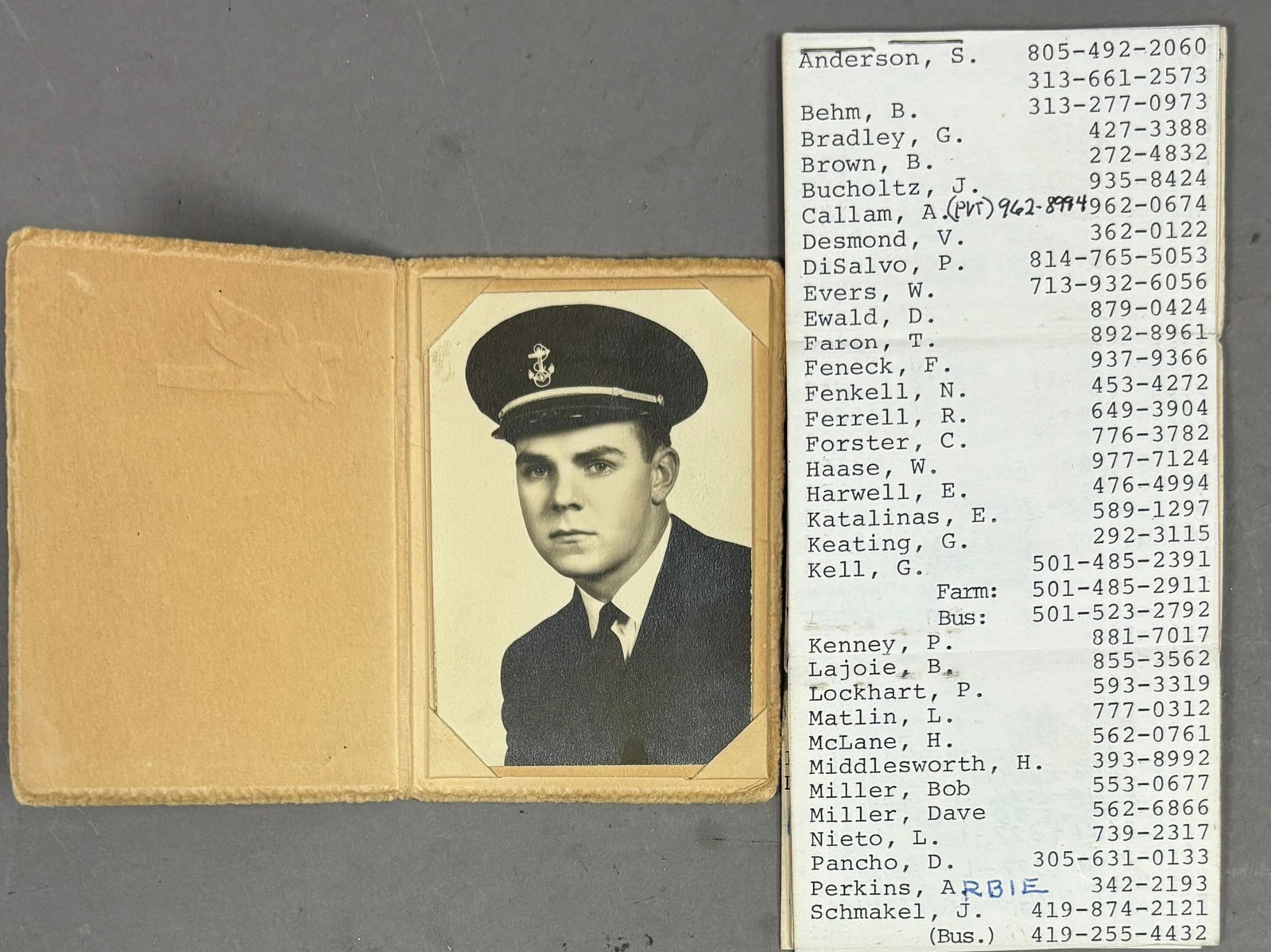 Jim Campbell Detroit Tigers WW2 Phot & Directory: PLEASE SEE ALL PHOTOS AND USE THEM AS A BETTER IDEA ON DESCRIPTION! ASK ANY QUESTIONS! PLEASE NOTE WE OFFER IN HOUSE SHIPPING & HAVE BIDDING AVAILABLE ON OUR OWN WEBSITE! If you win on LIVE
