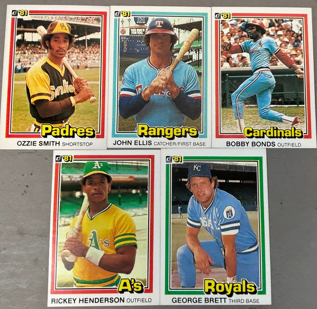 1981 Donruss Baseball Complete Set + Error Cards - 3