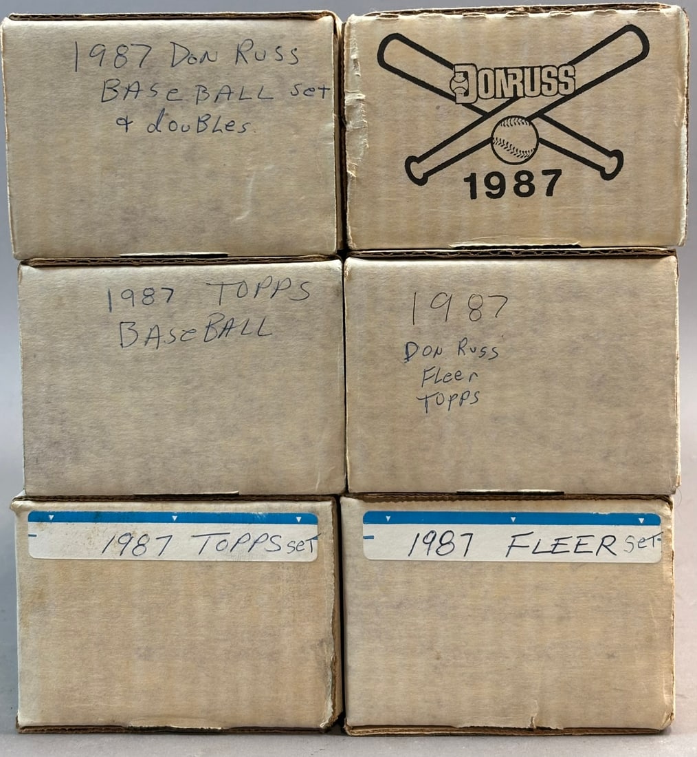 Lot 6 Topps Fleer Donruss Baseball Card Set Dupes: PLEASE SEE ALL PHOTOS AND USE THEM AS A BETTER IDEA ON DESCRIPTION! ASK ANY QUESTIONS! PLEASE NOTE WE OFFER IN HOUSE SHIPPING & HAVE BIDDING AVAILABLE ON OUR OWN WEBSITE! If you win on LIVE