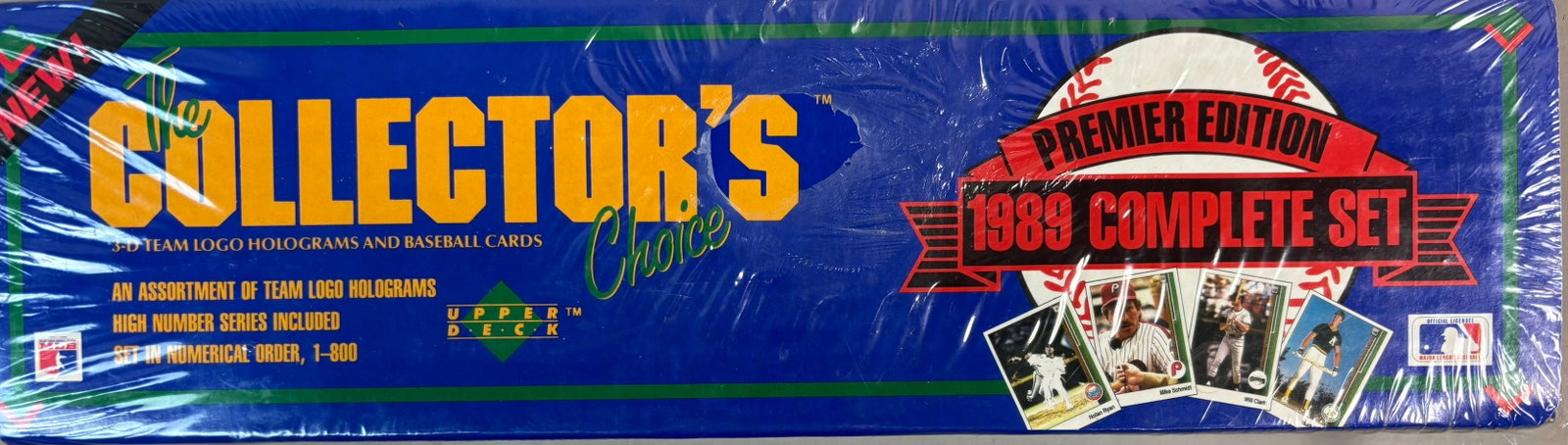 MIP 1989 COMPLETE FACTORY SET UPPER DECK GRIFFEY: PLEASE SEE ALL PHOTOS AND USE THEM AS A BETTER IDEA ON DESCRIPTION! ASK ANY QUESTIONS! PLEASE NOTE WE OFFER IN HOUSE SHIPPING & HAVE BIDDING AVAILABLE ON OUR OWN WEBSITE! If you win on LIVE