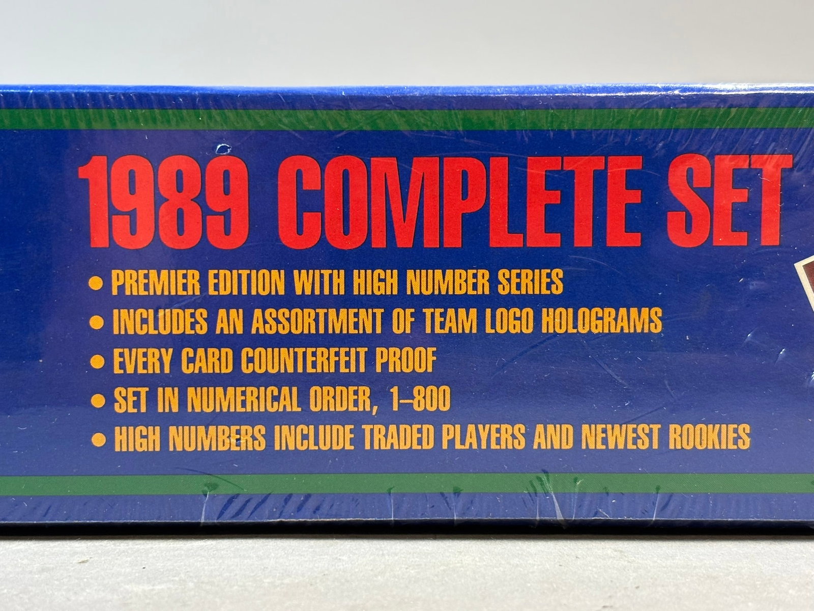 MIP 1989 COMPLETE FACTORY SET UPPER DECK GRIFFEY - 7