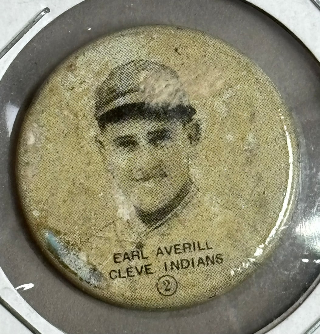 Lot 6 1933 PX3 Double Header Pinback Button - 2