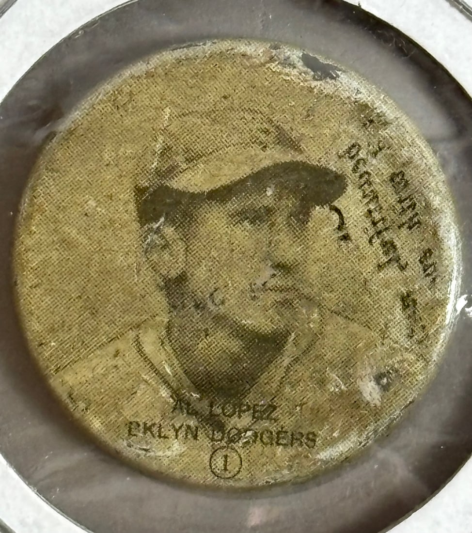 Lot 6 1933 PX3 Double Header Pinback Button - 8