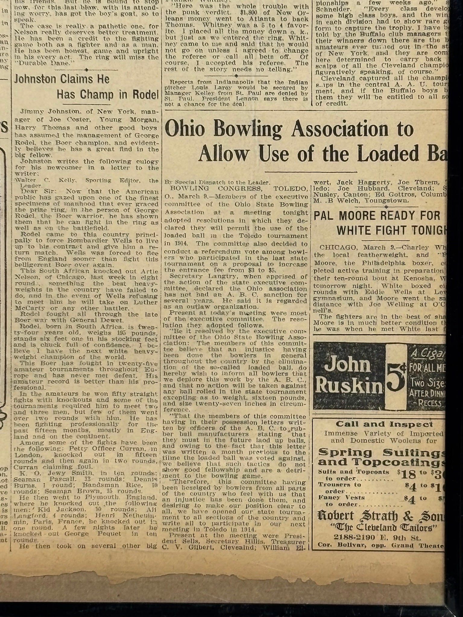 Cleveland Reader 1913 NAPS Baseball Team Newspaper - 12