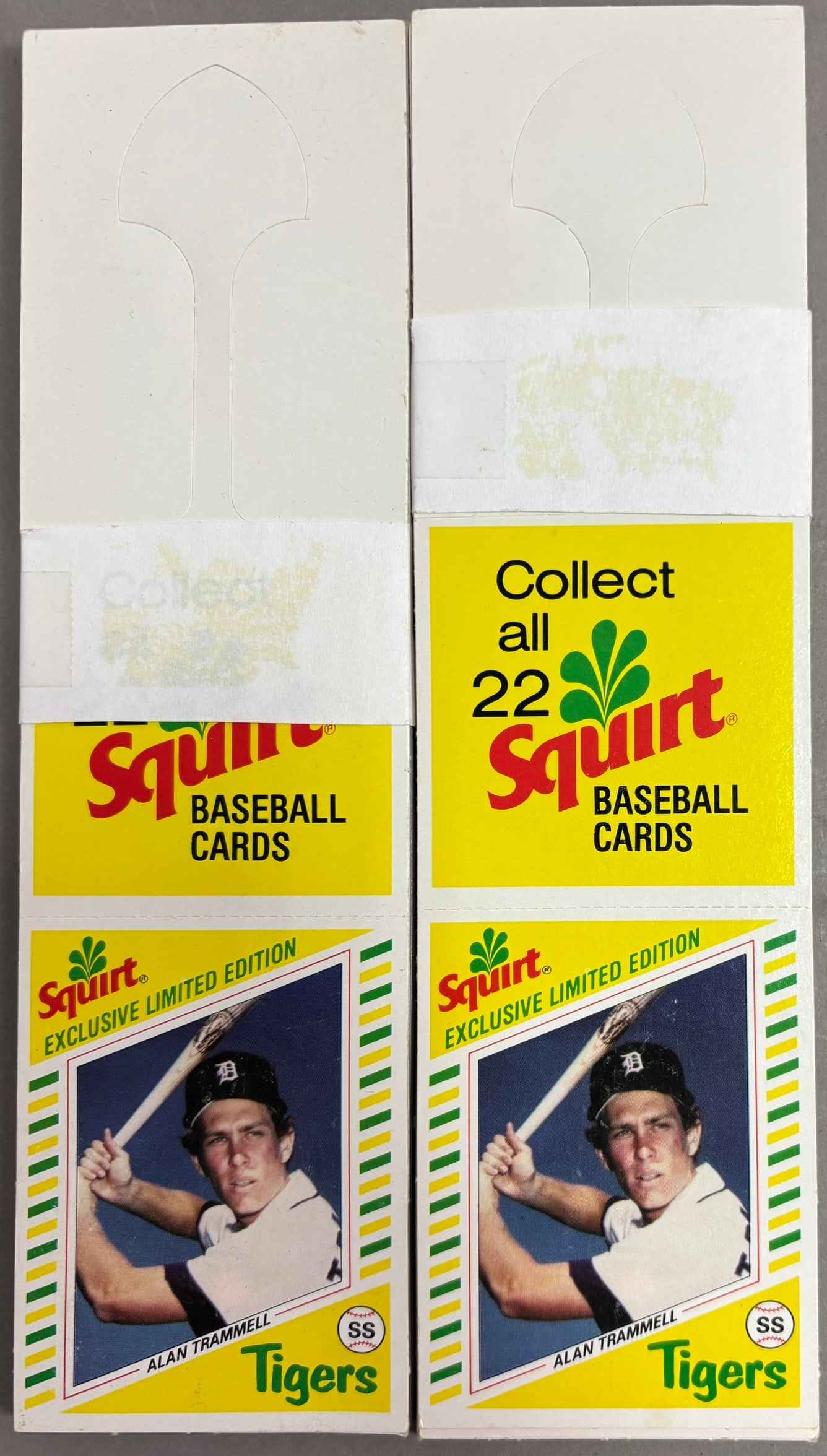 1981-82 Squirt Soda Baseball Collect All 22: PLEASE SEE ALL PHOTOS AND USE THEM AS A BETTER IDEA ON DESCRIPTION! ASK ANY QUESTIONS! PLEASE NOTE WE OFFER IN HOUSE SHIPPING & HAVE BIDDING AVAILABLE ON OUR OWN WEBSITE! If you win on LIVE AUCTIONEER