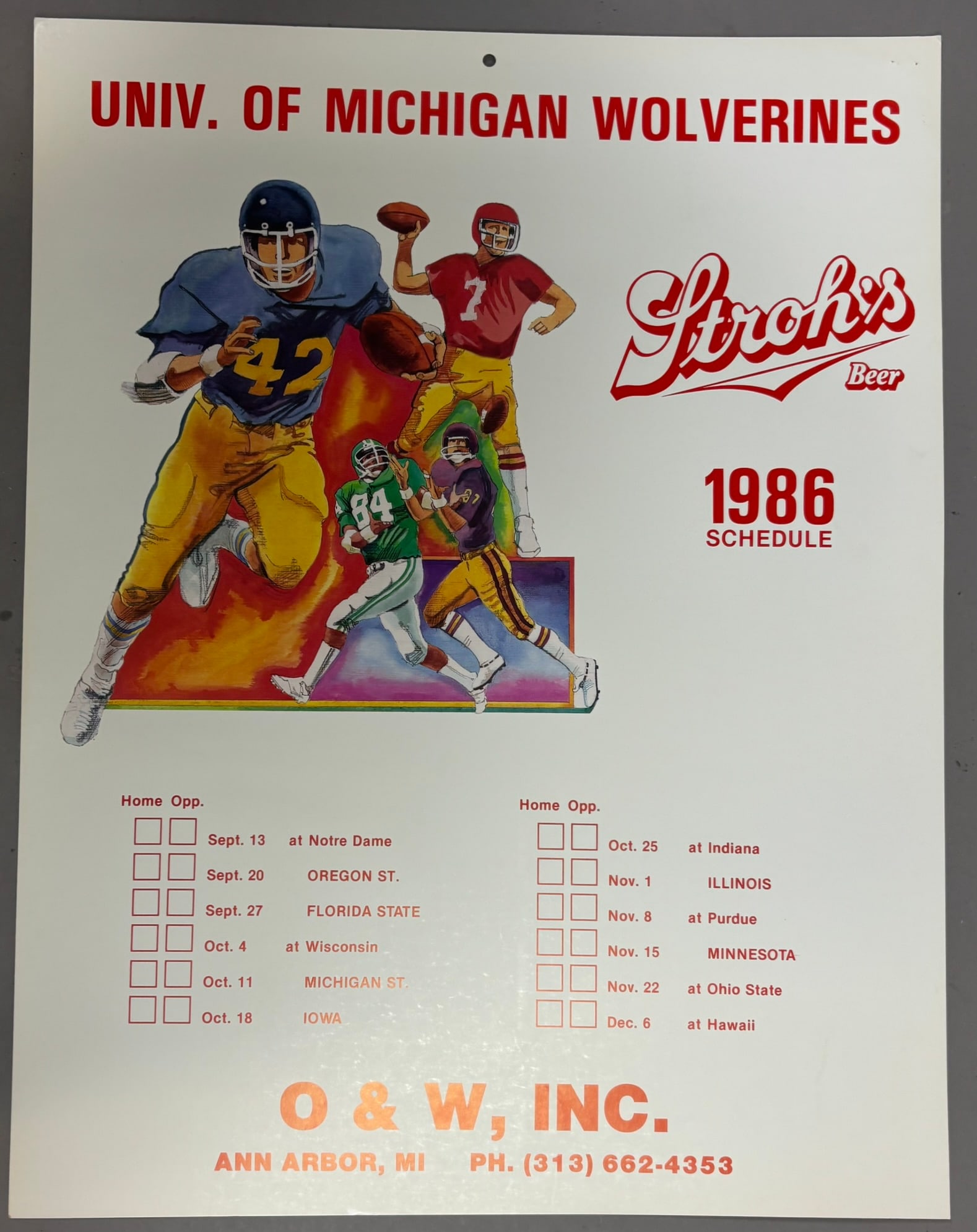 6 Schaefer Strohs Detroit Tigers Baseball Posters - 8