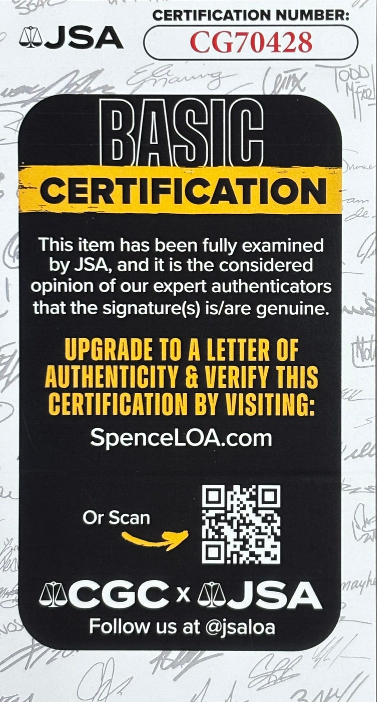 1984 Dave Bergman Signed Postcard w/ JSA Cert - 9