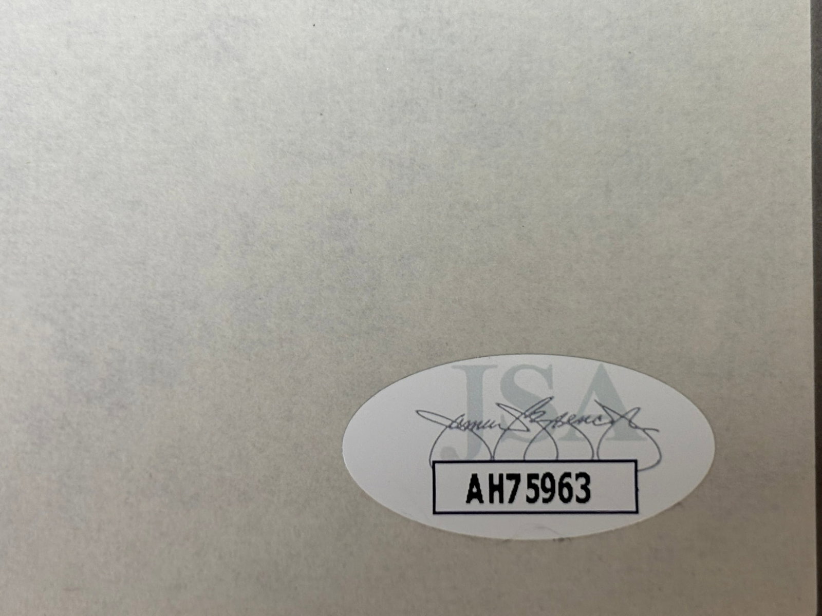 A.A. Stagg Original Signed Letter & Envelope JSA - 5
