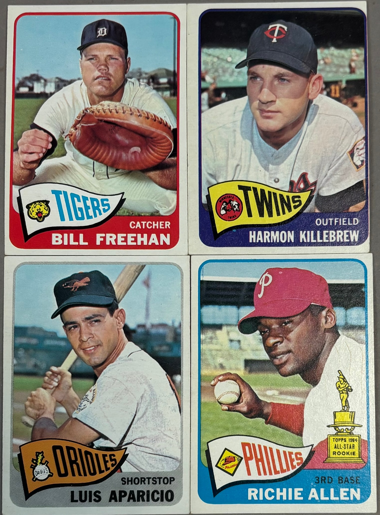 1965 Topps Partial Baseball Set MANTLE 5.5 - 6
