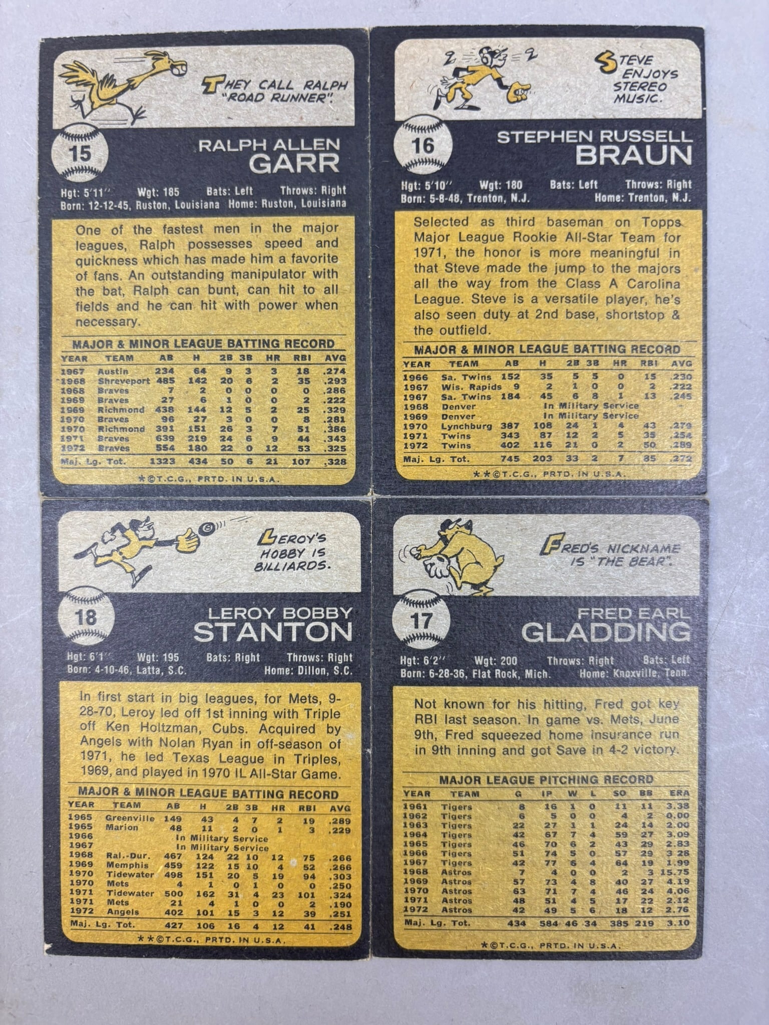 1973 Topps Baseball Partial & Duplicate Set - 9