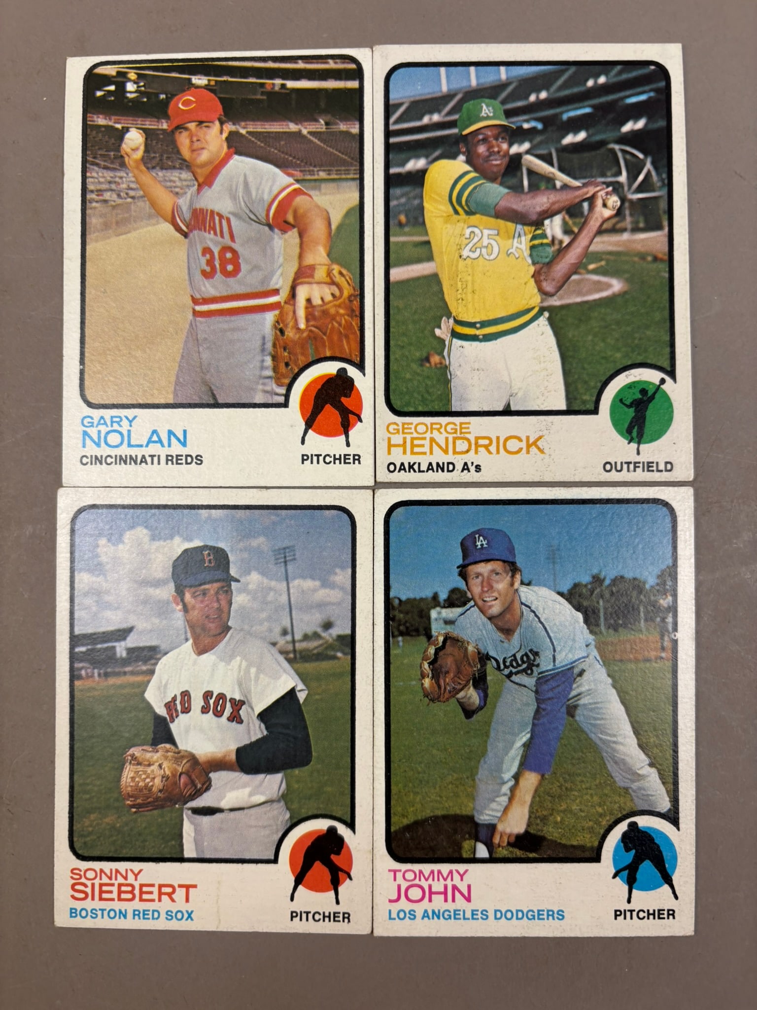 1973 Topps Baseball Partial & Duplicate Set - 10