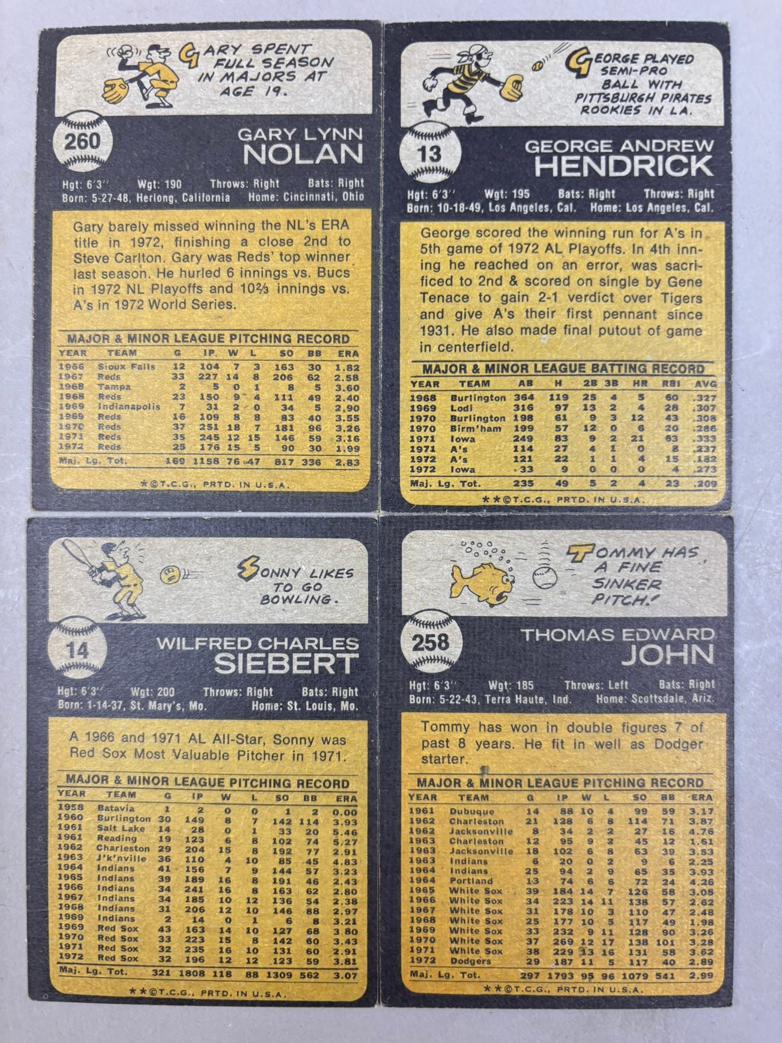 1973 Topps Baseball Partial & Duplicate Set - 11