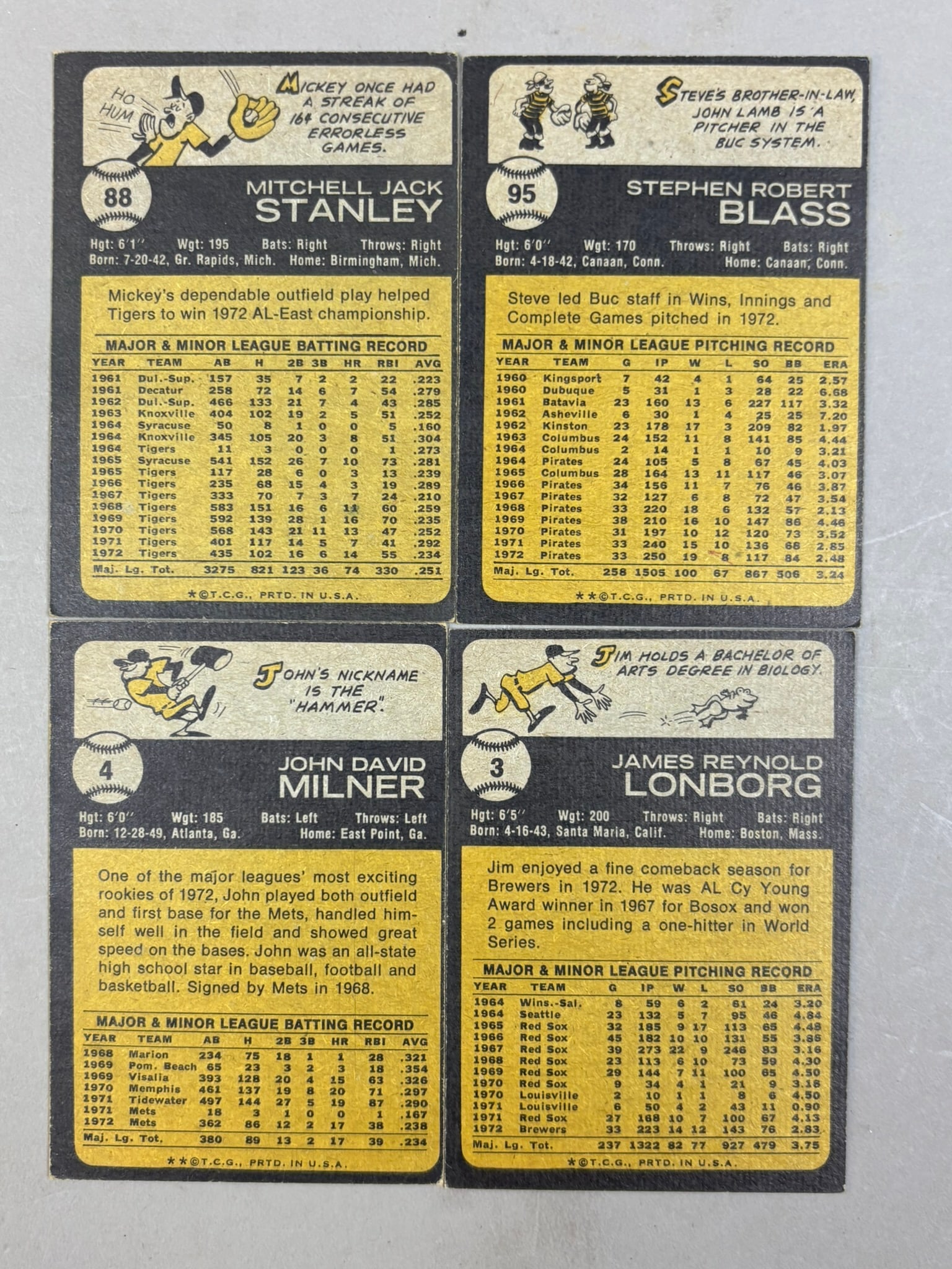 1973 Topps Baseball Partial & Duplicate Set - 4