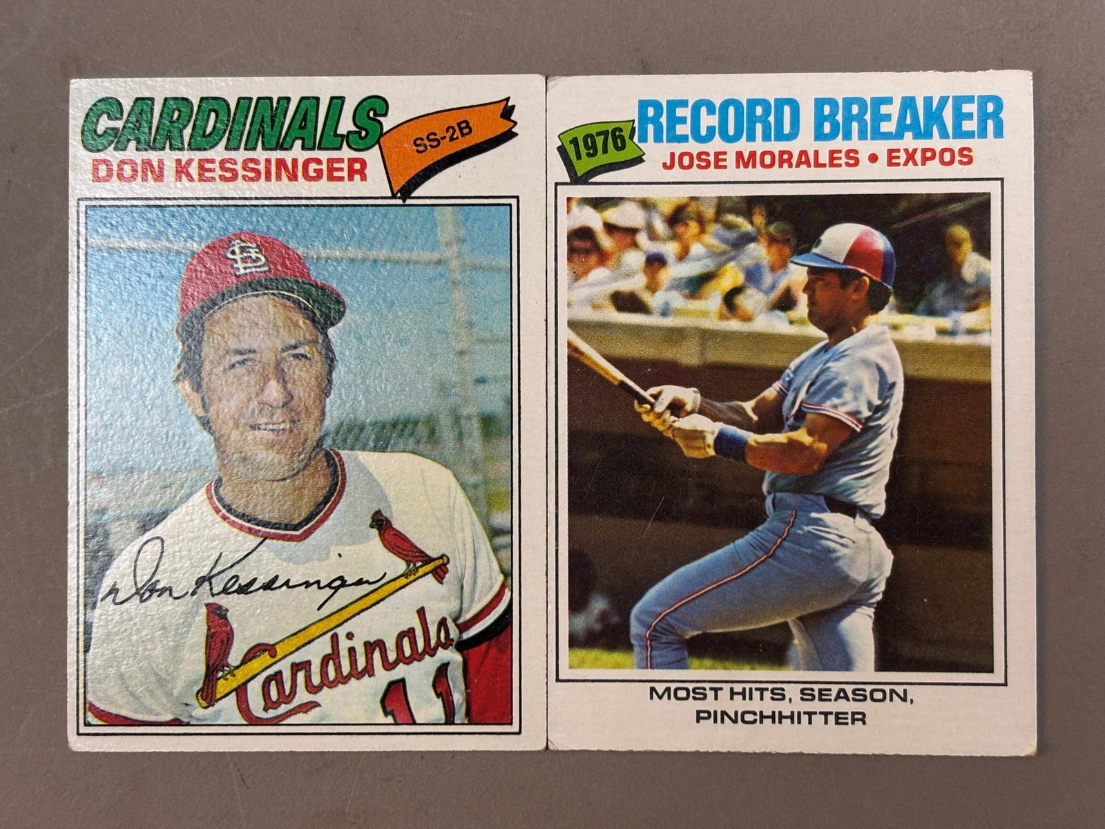 1977 Topps Baseball Partial Complete Card Set Lot - 5