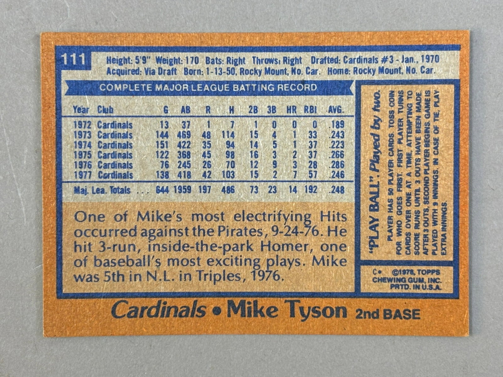 1978 Topps Complete Baseball Full Set HIGH GRADE - 17