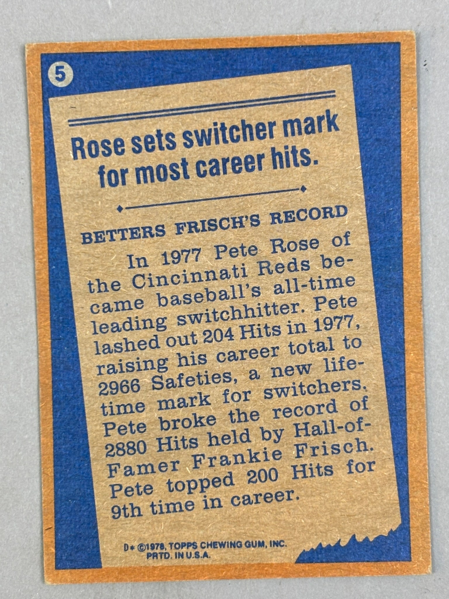 1978 Topps Complete Baseball Full Set HIGH GRADE - 5