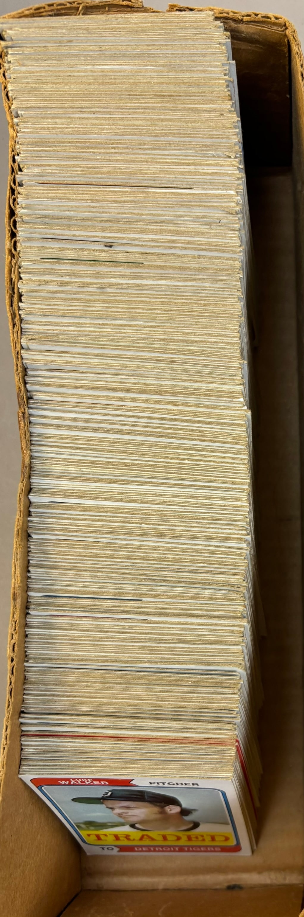 1974 Topps Baseball Partial Card Set Lot & Dupes (1 of 17)
