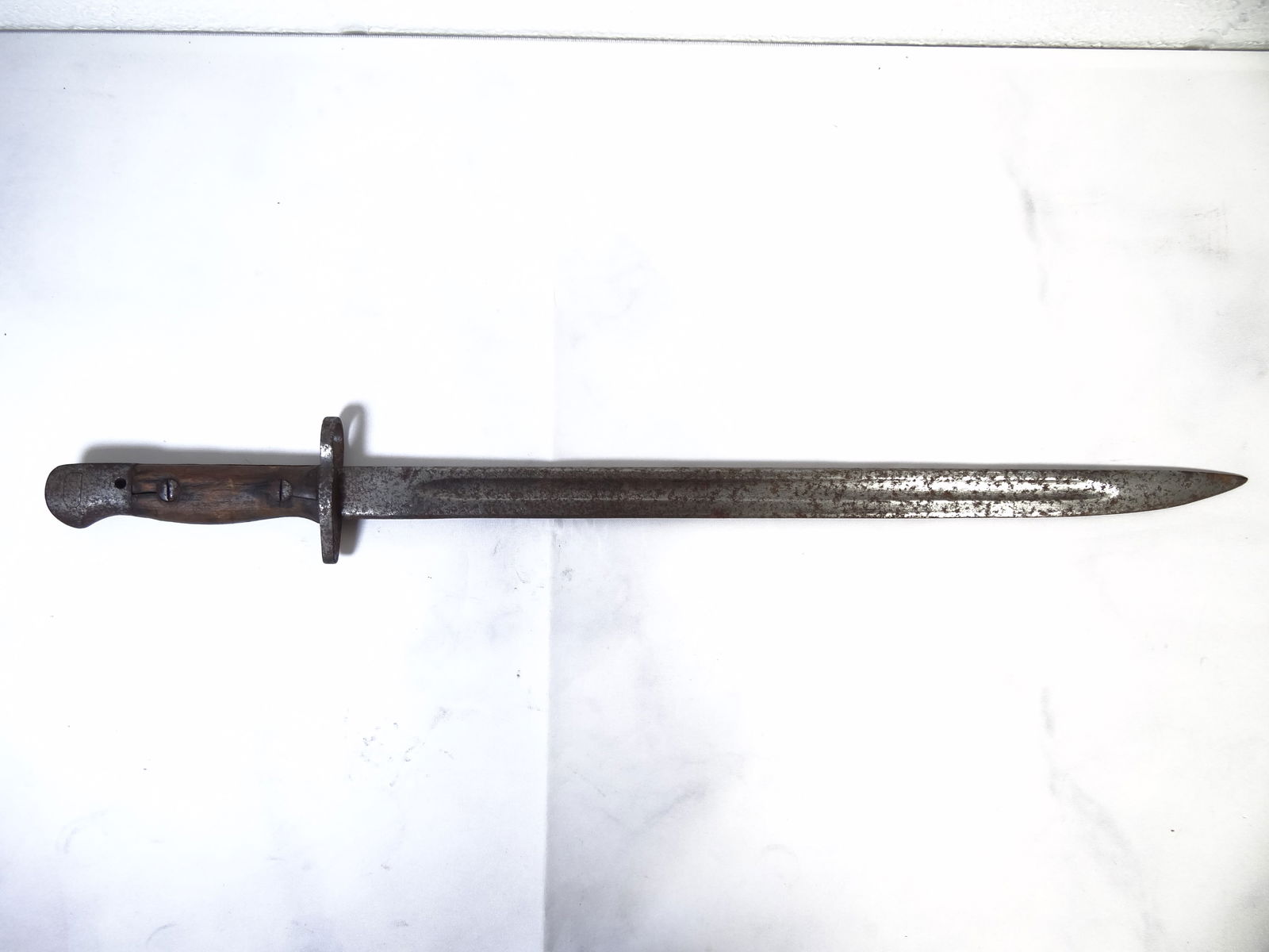 Vintage 1890?s Turkish Sword Bayonet Ottoman Mauser W/ Scabbard (1 of 6)