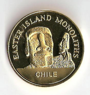 24KT Gold Electroplate on Sterling: 24KT Gold Electroplate on Sterling 1+ Ounce - Chile