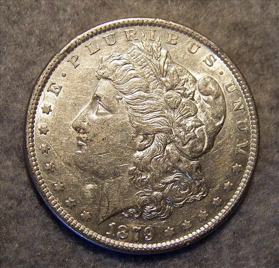 1879 Morgan Silver Dollar: 1879 Morgan Silver Dollar