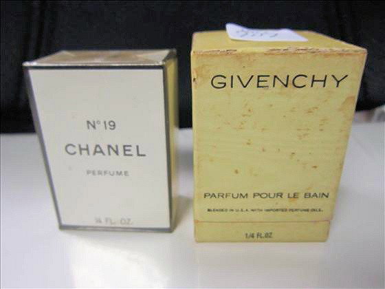 2 Perfumes Channel No 19: 2 Perfumes Channel No 19 still sealed and Givenchy still full