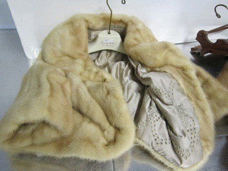 Fur Jacket - By Nathan: Fur Jacket - By Nathan Detroit and New York - light in color small size rose and eyelet lining - very nice