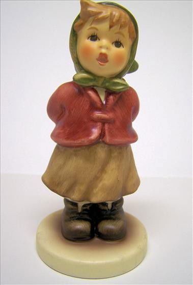 Hummel - Clear As A Bell - HUM #2181: This Hummel Figurine was the 2004/2005 renewing Club membership piece. It's inscribed " M. I. HUMMEL CLUB Membership Year 2004/2005". Modeled by master sculptor Helmut Fischer. It has a #8 Trademark.