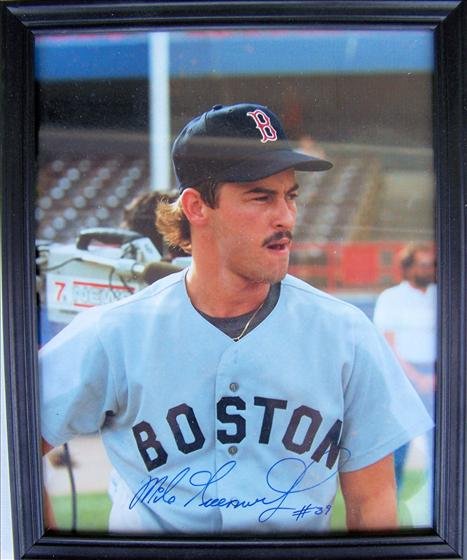 Picture of Boston Red Sox Player #39: Picture of Boston Red Sox Player #39 Framed 8 3/4 X 11"
