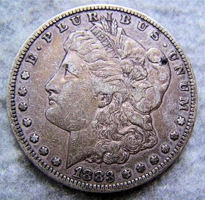 1883 Morgan Silver Dollar: 1883 Morgan Silver Dollar