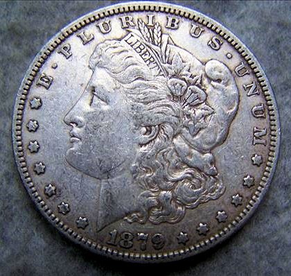 1879 Morgan Silver Dollar: 1879 Morgan Silver Dollar