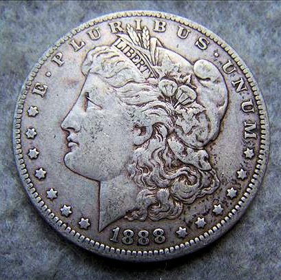 1888O Morgan Silver Dollar: 1888O Morgan Silver Dollar