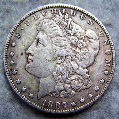 1897 Morgan Silver Dollar: 1897 Morgan Silver Dollar