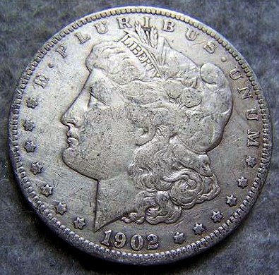 1902O Morgan Silver Dollar: 1902O Morgan Silver Dollar