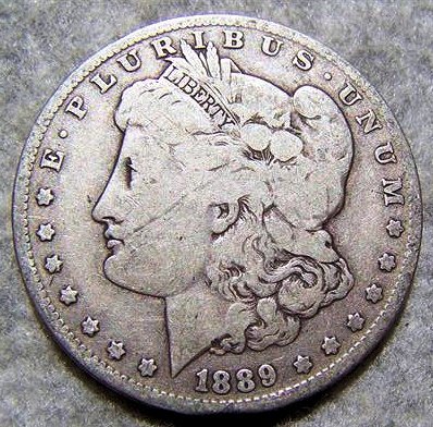 1884 Morgan Silver Dollar: 1884 Morgan Silver Dollar