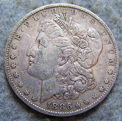 1886O Morgan Silver Dollar: 1886O Morgan Silver Dollar