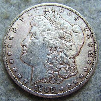 1900O Morgan Silver Dollar: 1900O Morgan Silver Dollar