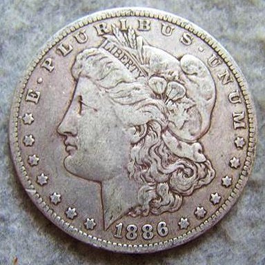 1886O Morgan Silver Dollar: 1886O Morgan Silver Dollar