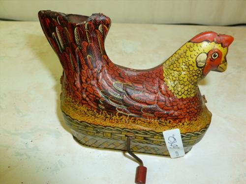 Baldwin Mechanical chicken works- no eggs- original no: Baldwin Mechanical chicken works- no eggs- original no repaint
