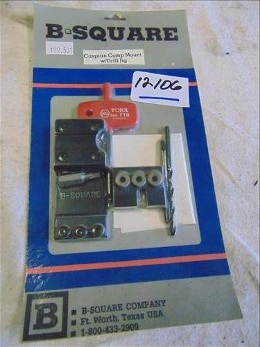 B-Square Caspian Comp Mount w/Drill Jig #4BQCCMOUNT: B-Square Caspian Comp Mount w/Drill Jig #4BQCCMOUNT